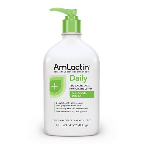 Amlactin Daily Moisturizing Body Lotion Paraben Free 14.1oz : Target