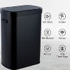 Acekool 50L Touchless Motion Sensor Trash Can with Soft-Close Lid, Automatic Stainless Steel Garbage Bin for Kitchen, Office, Home - 3 of 4
