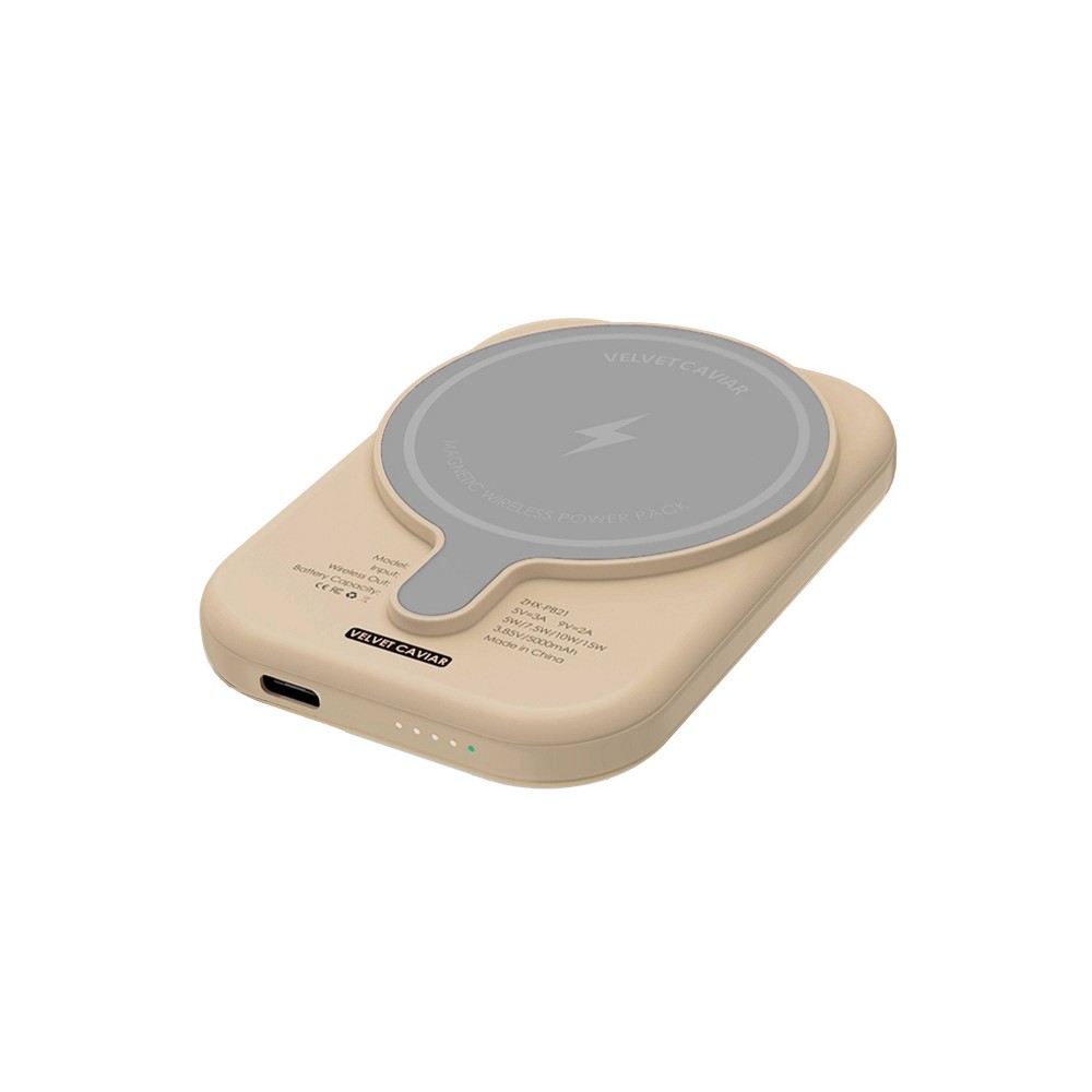 Velvet Caviar MagSafe Battery Power Pack - Nude Vibe Checker