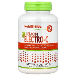 NutriBiotic Immunity, Lemon Electro-C, 8 oz (227 g) - 1 of 4