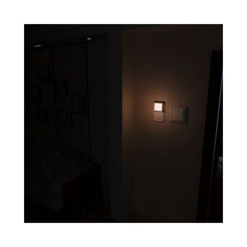 Link Dimmable Night Light With Auto On/Off Sensor Plug In Warm Light Energy Saving Slim Design, 4 of 7