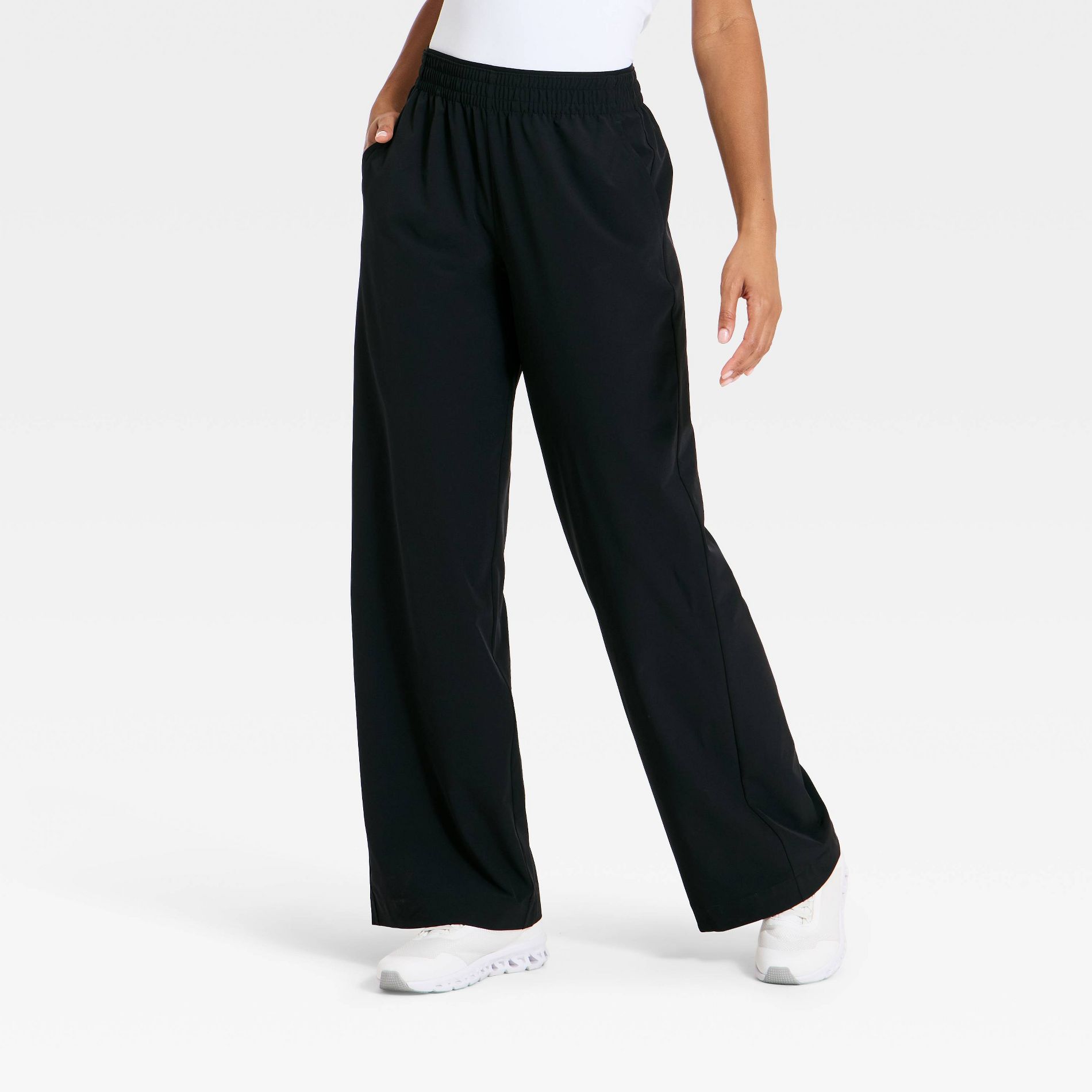 Women's Mid-Rise Woven Travel Pants - All In Motion™