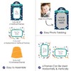 Big Dot of Happiness Blast Off to Outer Space - Rocket Ship Baby Shower or Birthday Party 4x6 Picture Display - Paper Photo Frames - Set of 12 - 3 of 4