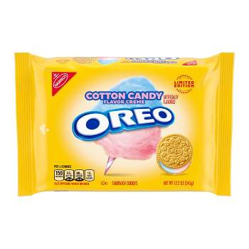 Oreo Cotton Candy Flavor Crème Cookies - 12.2oz