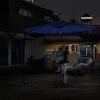 XIYUYEU Patio Umbrella 10 ft Patio Umbrella with Solar Lights Octagonal Outdoor Sunbrella Umbrella with Crank and Base for Patio - 3 of 4
