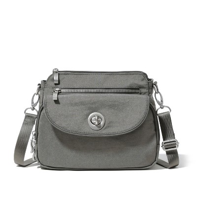 Baggallini Women's Calais Crossbody Bag - Sterling Shimmer : Target