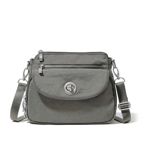 Baggallini Women's Cross Over Crossbody Bag With Rfid Wristlet - Portobello  : Target