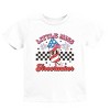 The Juniper Shop Little Miss Firecracker Checkered Youth Short Sleeve Tee - 3 of 4