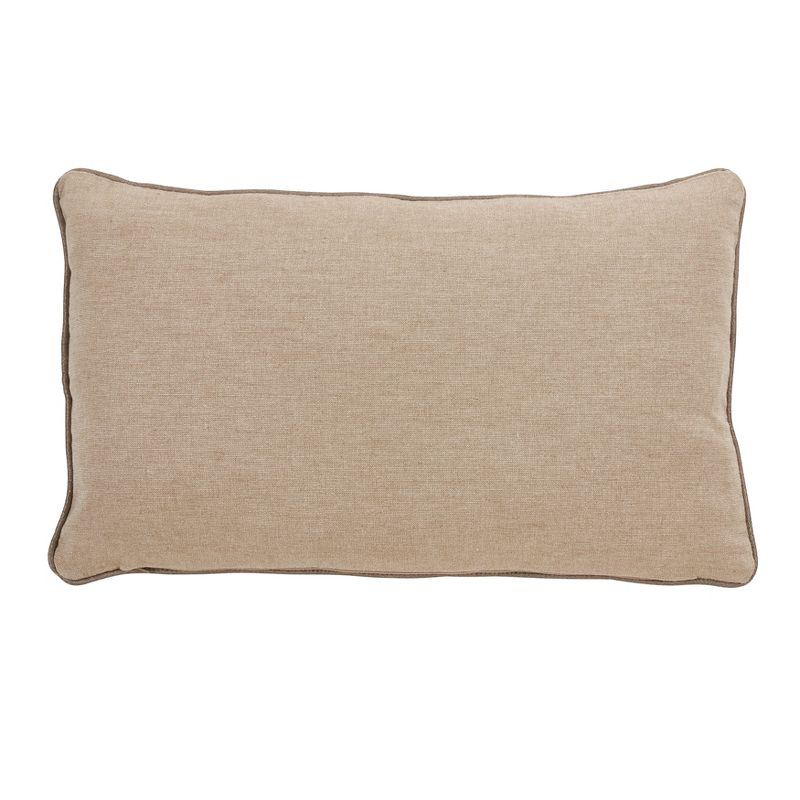 Saro Lifestyle Embroidered Down-Filled Pillow With Beaded Design, 2 of 4