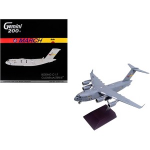 Boeing C-17 Globemaster III Transport Aircraft "March Air Reserve Base" US Air Force 1/200 Diecast Model by GeminiJets - 1 of 4