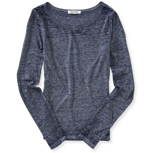 Aeropostale Womens Ultra Light Textured Basic T-Shirt - 1 of 1