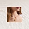 EVRY JEWELS WATERPROOF Gold or Silver Plated Stainless Steel Angel's Embrace Necklace - 3 of 3