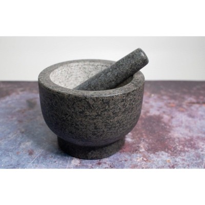 Goliath Granite Mortar and Pestle Set, 12" Deep