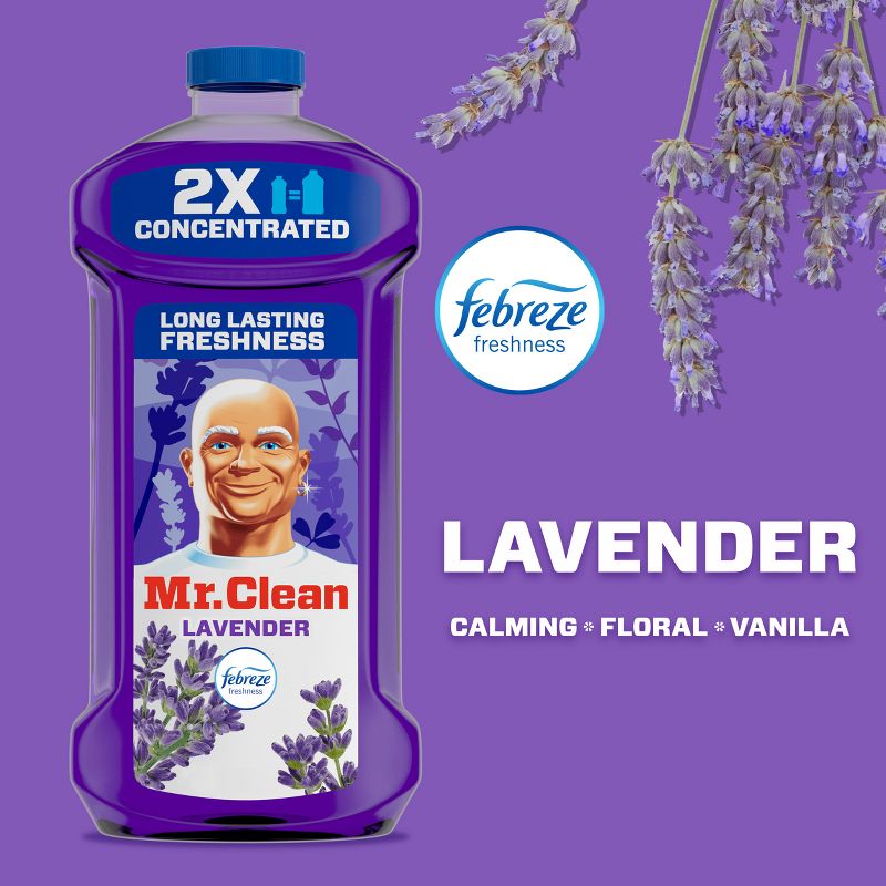 Mr. Clean Dilute Lavender Multi-Surface Cleaner - 64 fl oz, 5 of 9
