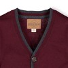 Hope & Henry Boys'  Tipped Cardigan with Elbow Patches, Infant - 2 of 4