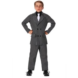 HalloweenCostumes.com Kids Deluxe Gangster Costume - 1 of 3