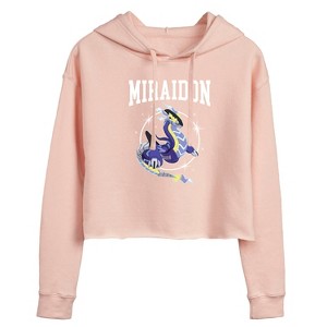 Women's - Pokémon - Miraidon Collegiate Cropped Graphic Hoodie - 1 of 3