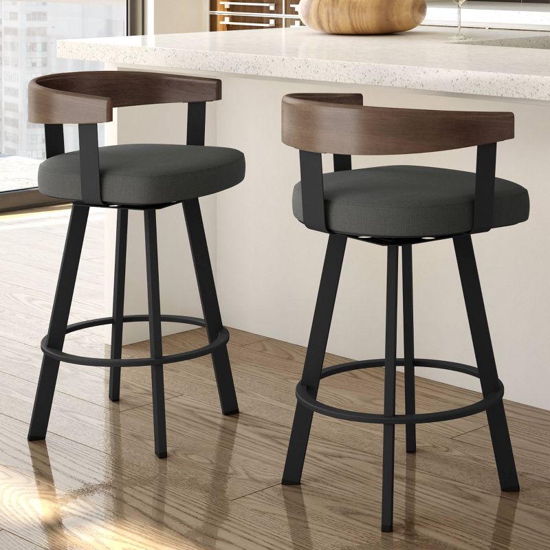 26" Lars Counter Height Barstool - Amisco, 4 of 10