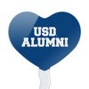 University of San Diego Alumni Heart Love Cupcake Picks Toppers Decoration Set of 6 - image 2 of 4