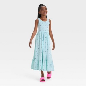 Girls' Sleeveless Knit Maxi Dress - Cat & Jack™ - 1 of 3