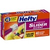 Hefty Gallon Food Storage Slider Bag - 30ct : Target