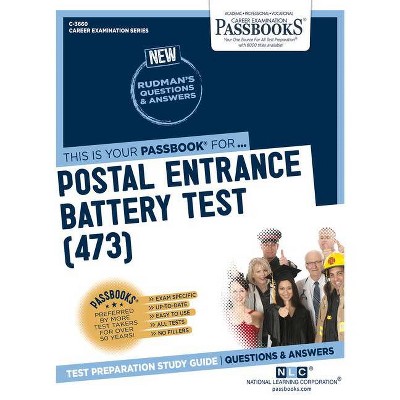 Postal Entrance Battery Test (473), 3660 - (Career Examination) by  National Learning Corporation (Paperback)