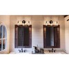Urban Ambiance Luxury Vintage Bathroom Vanity Light,  11"H x 25.125"W,  Charcoal Finish, UHP2421 - 2 of 4