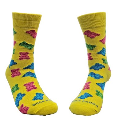 Gummy Bear Pattern Socks (Tween Sizes, Small) from the Sock Panda