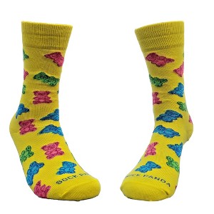 Gummy Bear Pattern Socks (Tween Sizes, Small) from the Sock Panda - 1 of 3