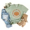 Simply Sage Market Women's Grateful Thankful Bless Circle Short Sleeve Graphic Tee - 3 of 4