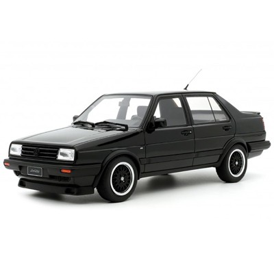 1987 Volkswagen Jetta Mk2 Black Limited Edition to 2000 pieces Worldwide 1/18 Model Car by Otto Mobile