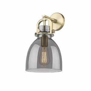 Newton Bell - 1 Light Wall Sconce In Industrial Style-14.5 Inches Tall and 8 Inches Wide - 1 of 2