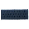 Okak Plush Comfort Ottoman Bench with Luxury Tufted Upholstered, Wooden Legs, Extra Long Footrest Stool for Bedroom,Entryway,Hallway, Gray - 4 of 4
