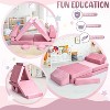Acekool 22PCS Modular Kids Play Couch, Convertible Floor Sofa, Creative Foam Couch for Playroom, Bedroom, Boys & Girls,Pink - 4 of 4