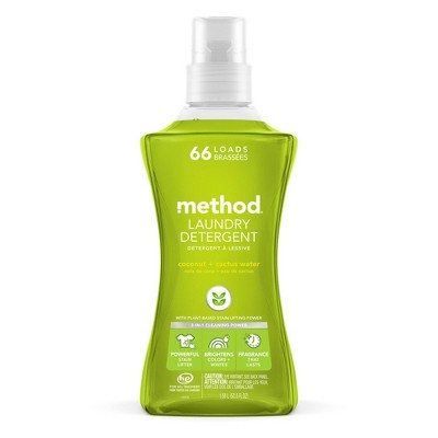 Method Coconut + Cactus Water Laundry Detergent - 53.5 fl oz