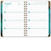 Global Printed Products Hardcover AY 2025-2026 Fashion Planner - 5.5"x8" (Teal Gold Marble) - 4 of 4