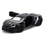 Lykan Hypersport Matt Black "Black Panther" Theme "Avengers" "Marvel" Series 1/32 Diecast Model Car by Jada - 2 of 4