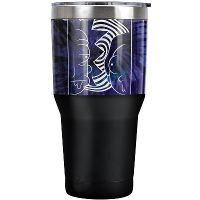 Rick And Morty Space Tie Dye Steel Tumbler 30oz Coffee Travel Mug