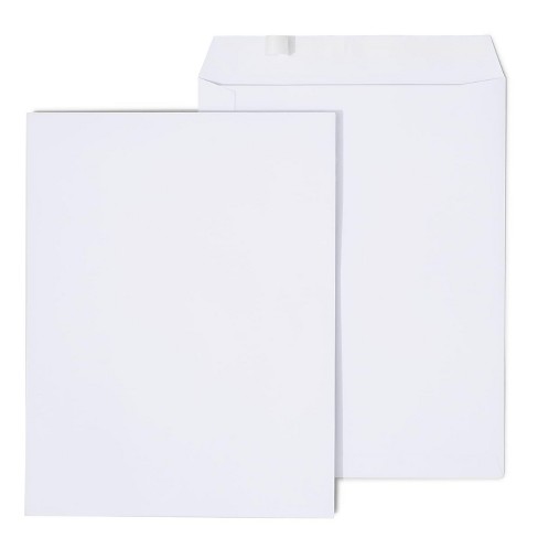 MyOfficeInnovations EasyClose Catalog Envelopes 10"L x 13"H White 100/BX 379476 - image 1 of 2