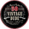 Vintage Dude 50th Birthday Party Supplies Kit - image 3 of 4