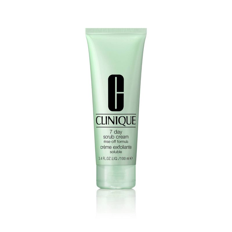 Clinique 7 Day Face Scrub Cream Rinse-Off Formula - 3.4 fl oz - Ulta Beauty, 1 of 7