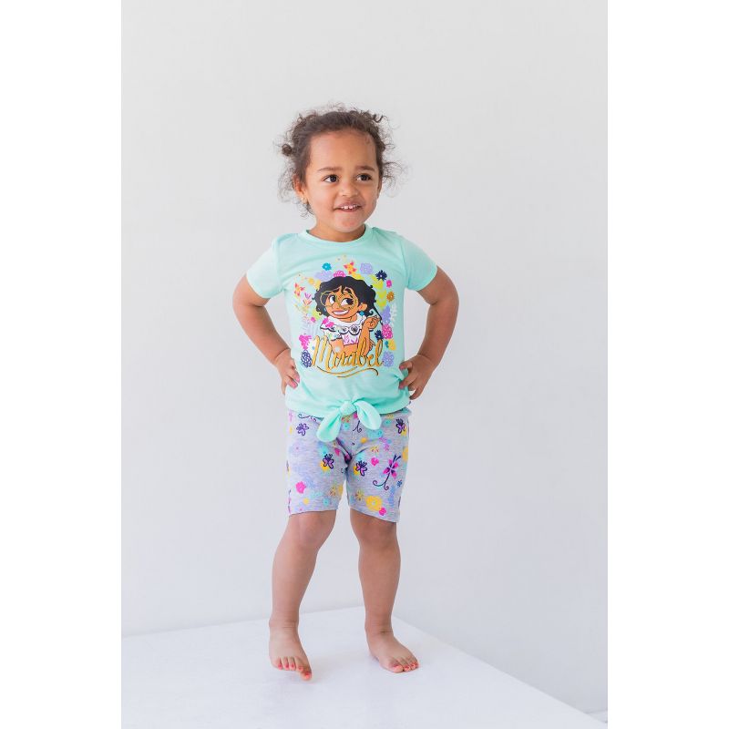 Disney Encanto Mirabel Luisa Isabella Girls T-Shirt and Shorts Outfit Set Toddler to Big Kid , 5 of 10