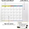 Excello Global Products Magnetic Dry Erase Calendar Whiteboard: Large 20"x30" Weekly Monthly Format - 2 of 4