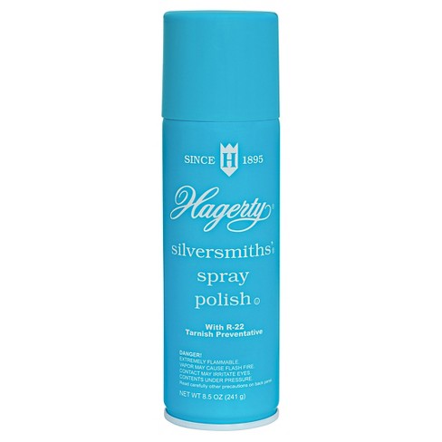 Hagerty Silversmiths' Spray Polish (8.5 Ozs) With R-22 Tarnish Preventative  : Target