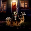 Joyfy Halloween Decoration Light-up Zombie Groundbreaker Prop, Animated Skeleton Zombie with Creepy Sound for Outdoor, Lawn, Yard, Patio Decor - 2 of 4