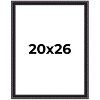 PosterPalooza | Antique Red Picture Frame - UV Acrylic, Foam Board Backing, Hanging Hardware - 2 of 4