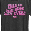 Women's - Barbie - Best Day Ever Short Sleeve Graphic T-Shirt - 2 of 4
