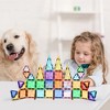 PICASSO-TILES Magnetic Tiles For Kids, Travel Size 40PCS Construction STEM Building Blocks Educational Toy - 2 of 4