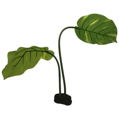 Multipet Komodo Reptile Terrarium Jumbo Guiana Plant with Leaf