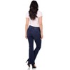 Rekucci Women's Secret Figure Pull-On Bootcut Jeans – Stretch Denim, Mid-Rise Slimming Fit, Sculpting & Comfortable Everyday Style - 3 of 4